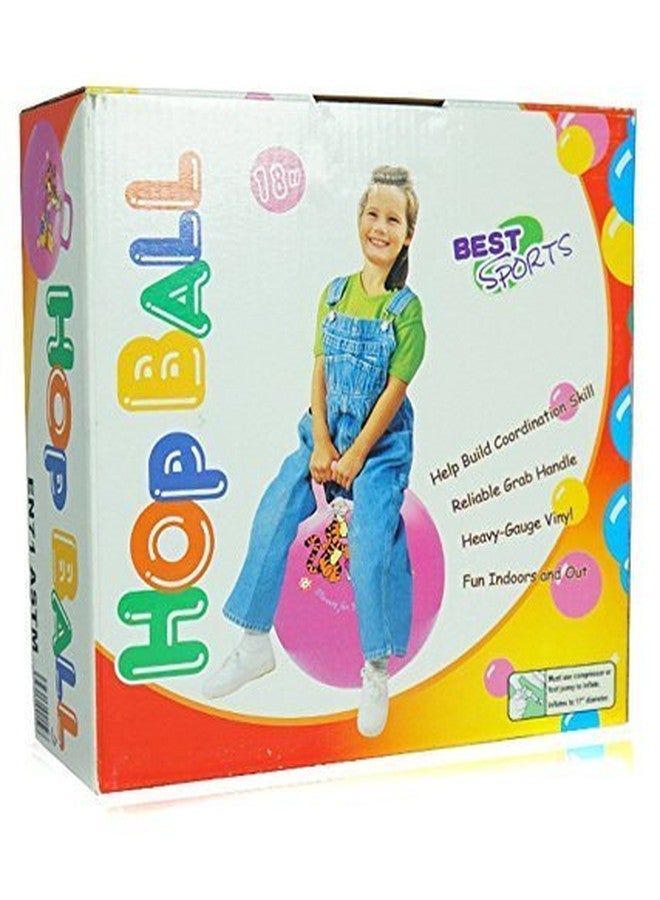 MOSHTU Hopping Ball Gym Ball Hop Ball, Sport Ball, Bounce Ball, Hoppity, Hop Ball Bouncing Inflatable Bouncy Ball - Rubber, Multicolor, 1Pcs - Image 4